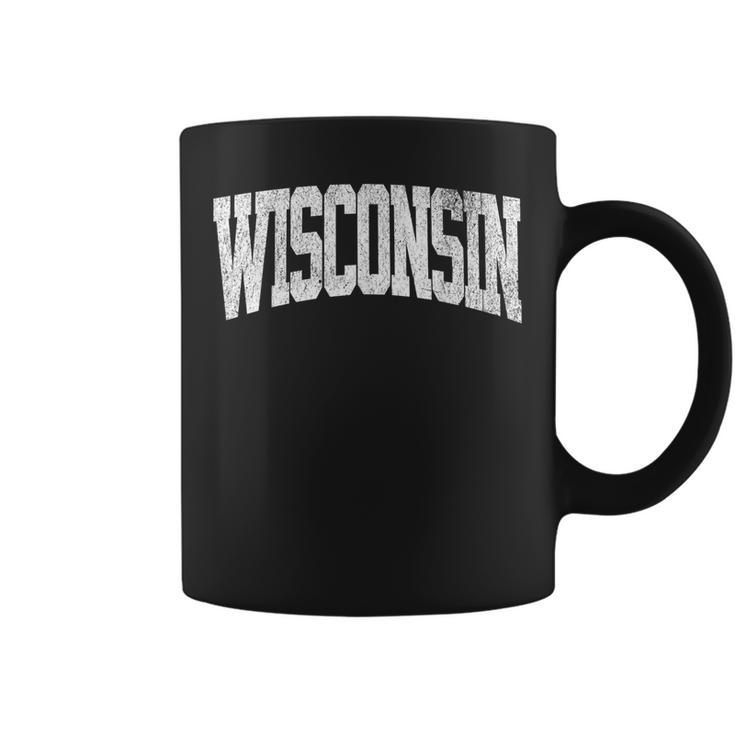 Wisconsin Vintage City Coffee Mug