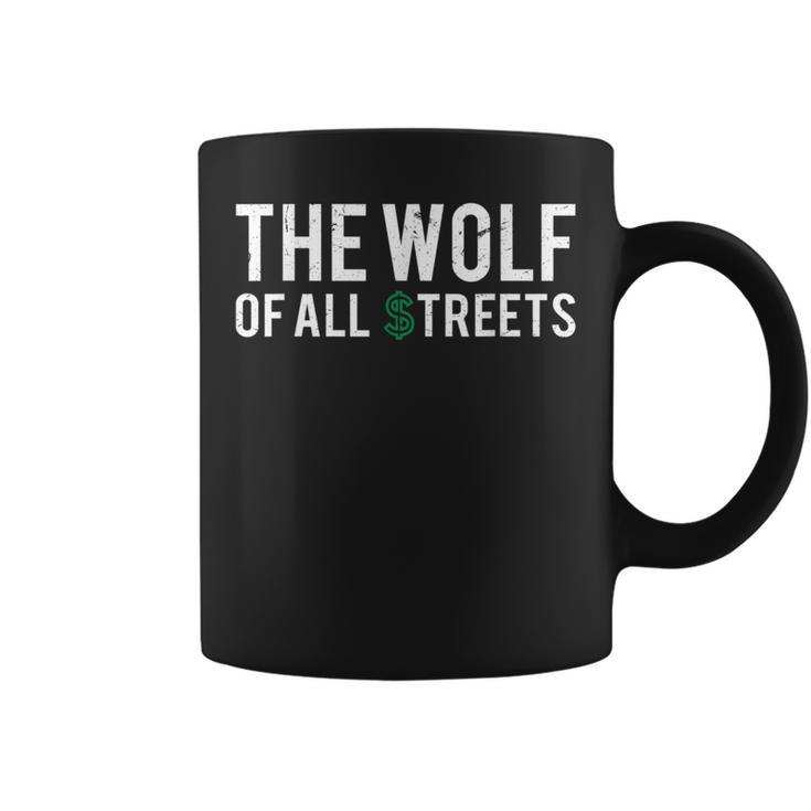 The Wolf Of All Streets Vintage Financial Market Coffee Mug