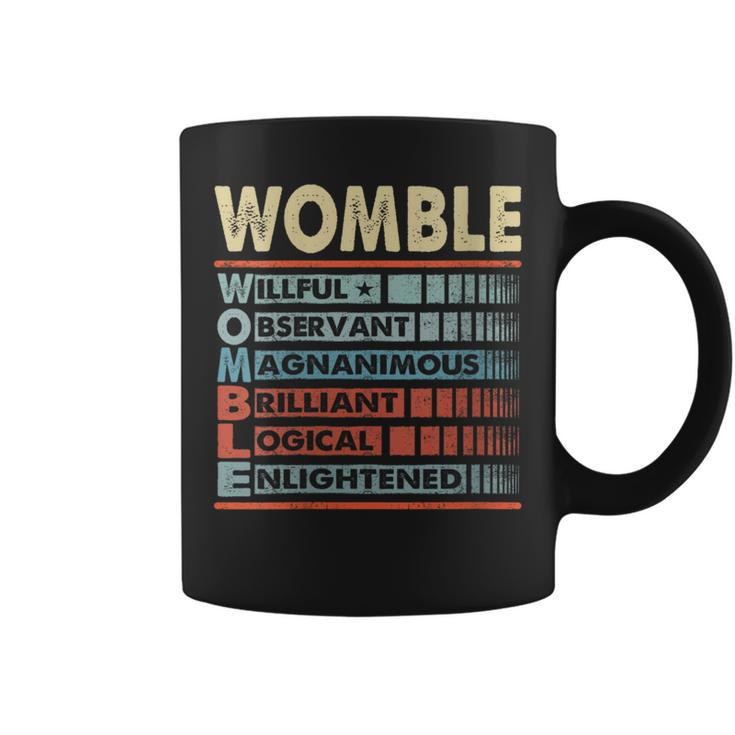 Womble Family Name Last Name Womble Coffee Mug