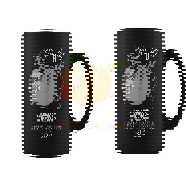 Woods Family Name Woods Family Christmas Coffee Mug
