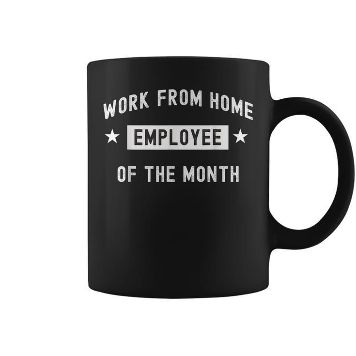 Work From Home Employee Of The Month Cute 2020 Coffee Mug