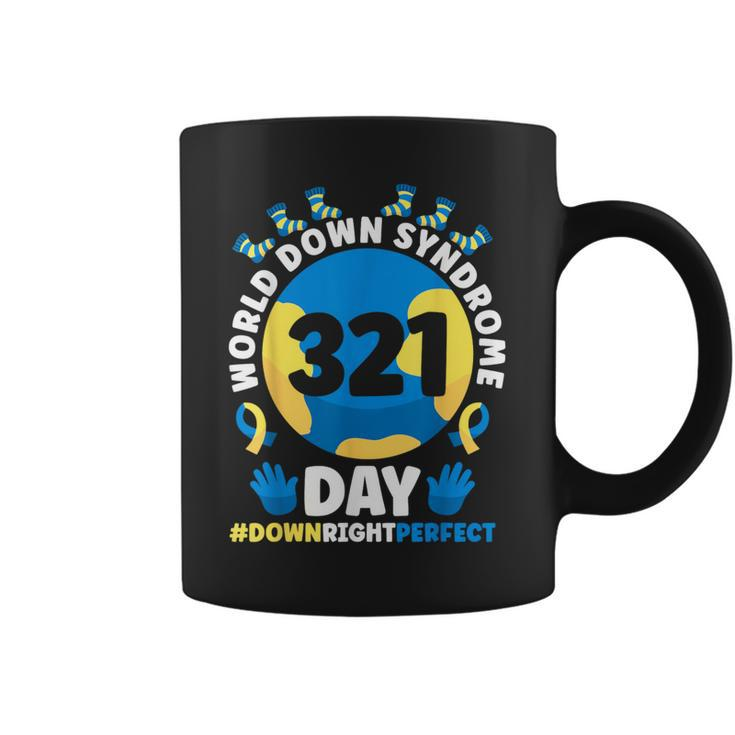 World Down Syndrome Day 3 21 Trisomy 21 Support Coffee Mug