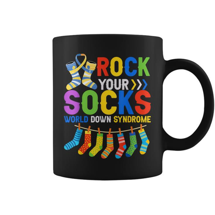 World Down Syndrome Day Awareness Rock Your Socks Coffee Mug