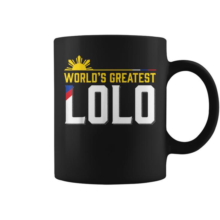 World S Greatest Lolo Filipino Grandpa Coffee Mug