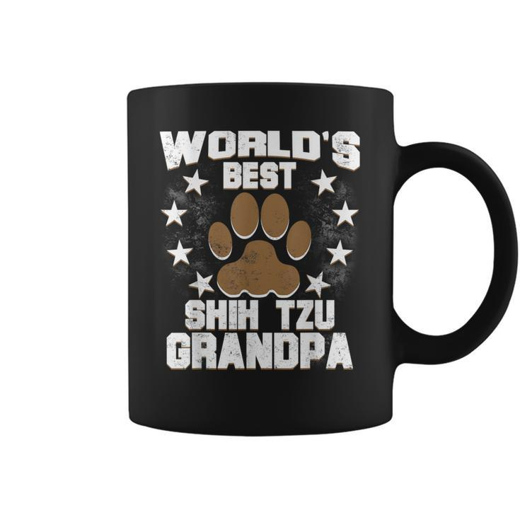 World's Best Shih Tzu Grandpa Dog Owner Coffee Mug