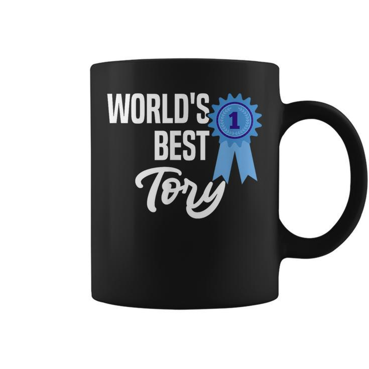 World's Best Tory Name Personalized Coffee Mug