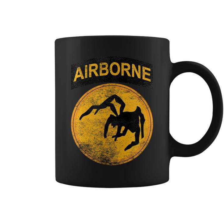 Ww2 135Th Airborne Division Parachute Patch Spider Military Coffee Mug