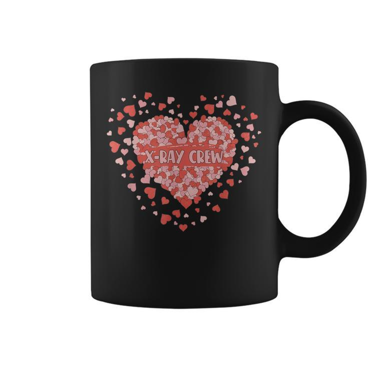 X-Ray Crew Valentine's Day Hearts Radiology Tech Coffee Mug