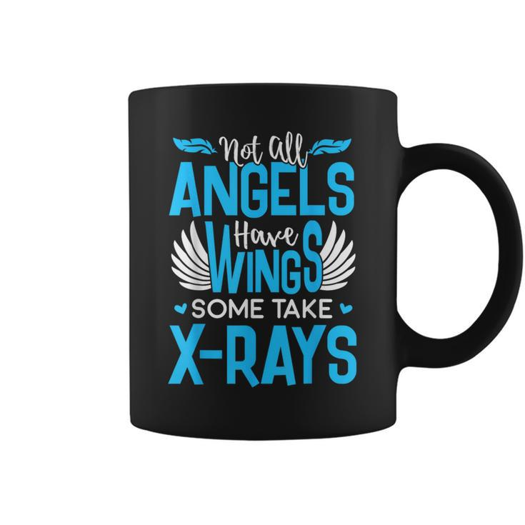 X-Ray Tech Angel Wings Radiology Tech Graduation Coffee Mug