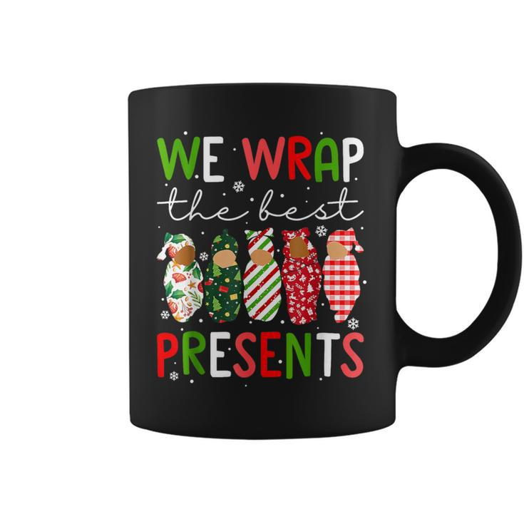 Xmas We Wrap The Best Presents L D Nicu Mother Baby Nurse Coffee Mug