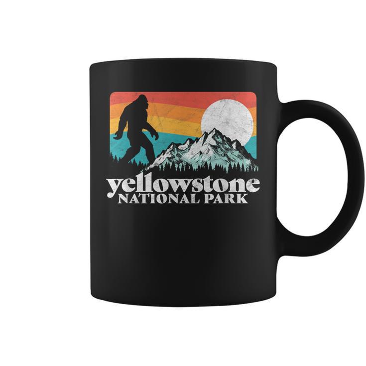 Yellowstone National Park Bigfoot Mountains Coffee Mug