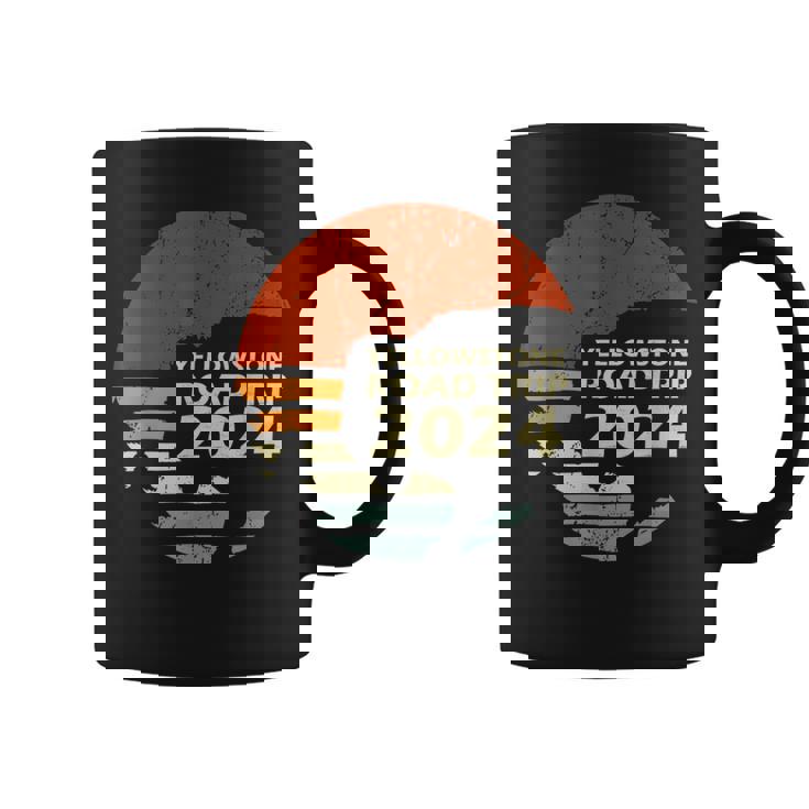 Yellowstone National Park Family Road Trip 2024 Coffee Mug