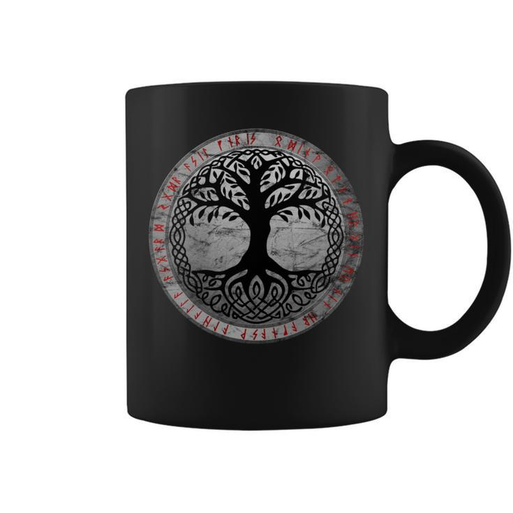 Yggdrasil The Celtic Tree Of Life Vintage Norse Coffee Mug