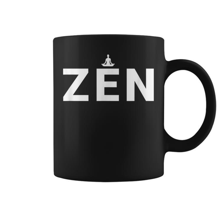 Zen Yoga T Simply Zen Lifestyle Meditation Coffee Mug