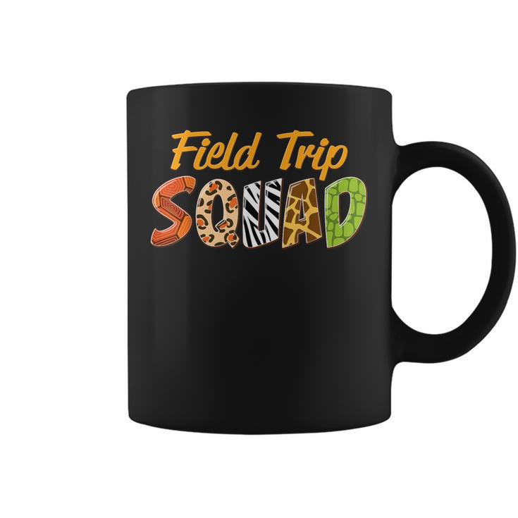 Zoo Field Trip Squad School Teacher Students Boys Girls Coffee Mug