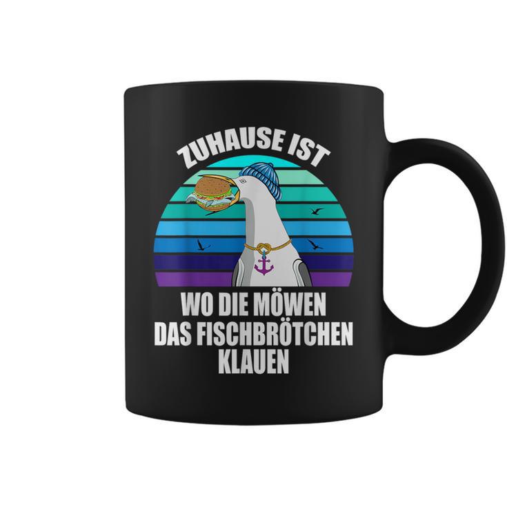 Zuhause Ist Wo Die Seagulls Das Fischbrötchen Klauen Moin Moin S Tassen