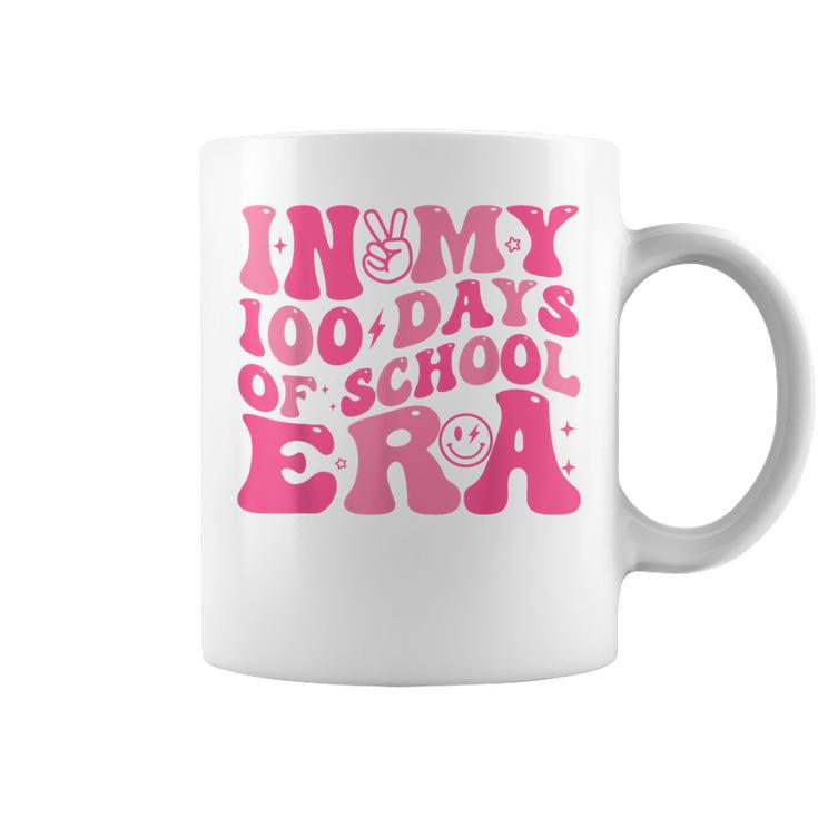 In My 100 Days Of School Era Retro Smile 100Th Day Of School Coffee Mug