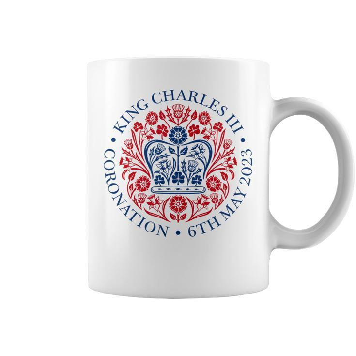 2023 Coronation King Charles Uk British Crown Emblem Logo Coffee Mug