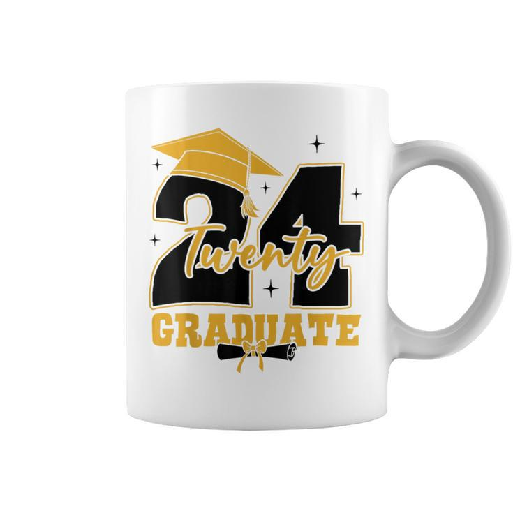 2024 Graduate Class Of 2024 Senior High School Graduation Coffee Mug