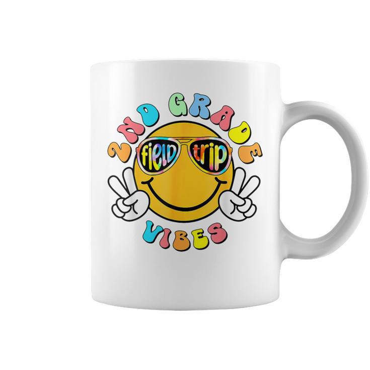 2Nd Grade School Field Trip Vibes Groovy Field Day 2024 Coffee Mug