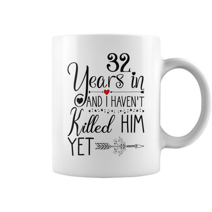 32Nd Wedding Anniversary For Her 32 Years Of Marriage Coffee Mug