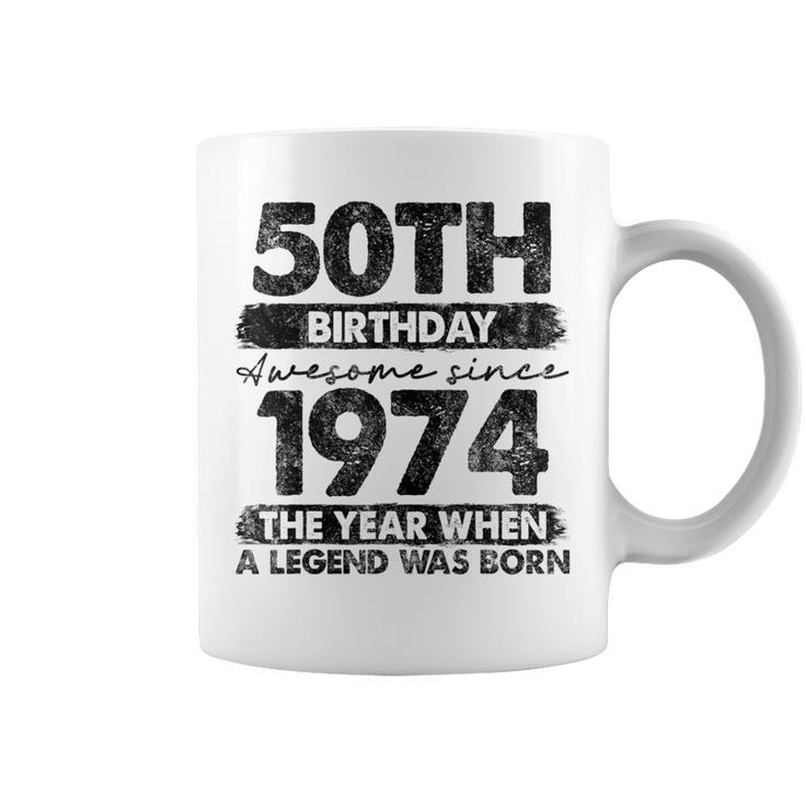 50Th Birthday 50 Year Old Vintage 1974 Limited Edition Coffee Mug