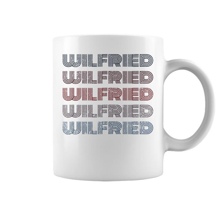 70S Vintage Personalized First Name Wilfried Coffee Mug