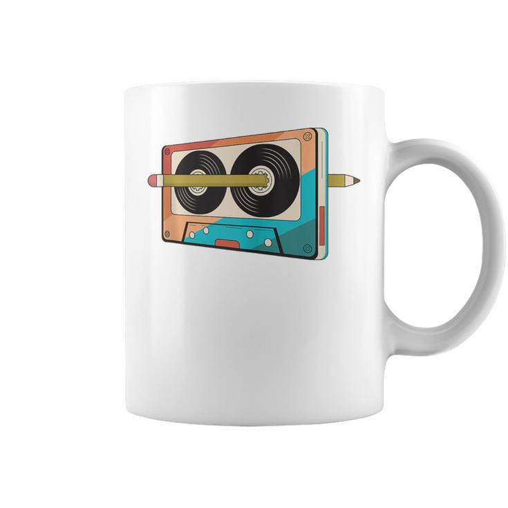 80S 90S Retro Cassette Tape 1980S 1990S Music Vintage Outfit Coffee Mug