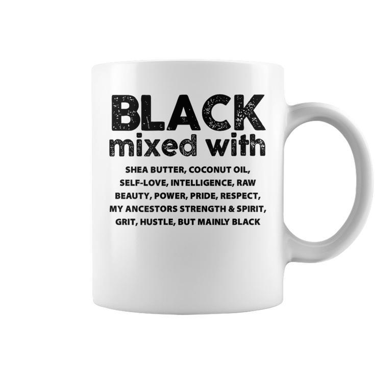 African American Black Mixed With Shea Melanin Coffee Mug