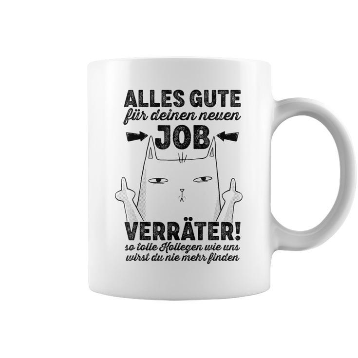 Alles Gute zum neuen Job Tassen, Motivationsgeschenk