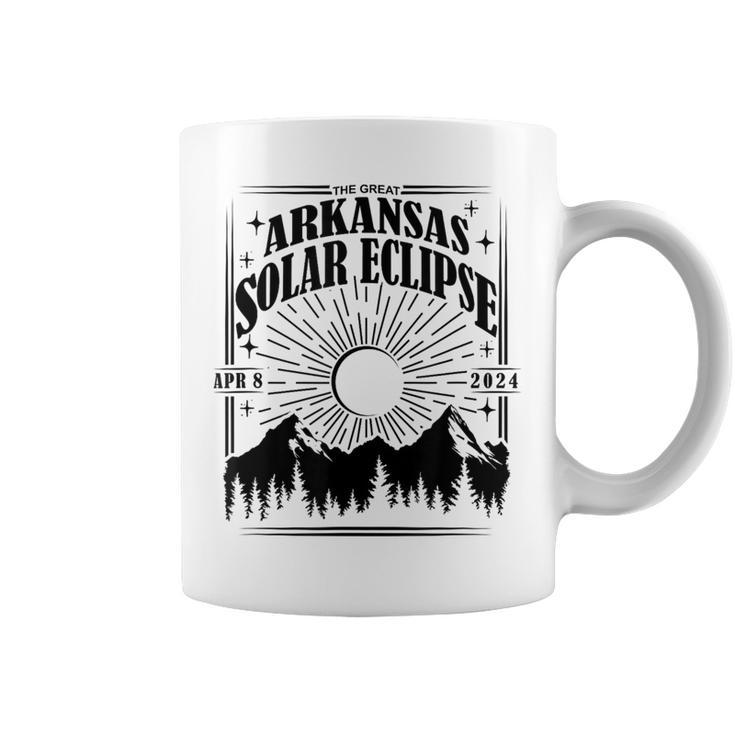 Arkansas Total Solar Eclipse 2024 Astrology Event Coffee Mug