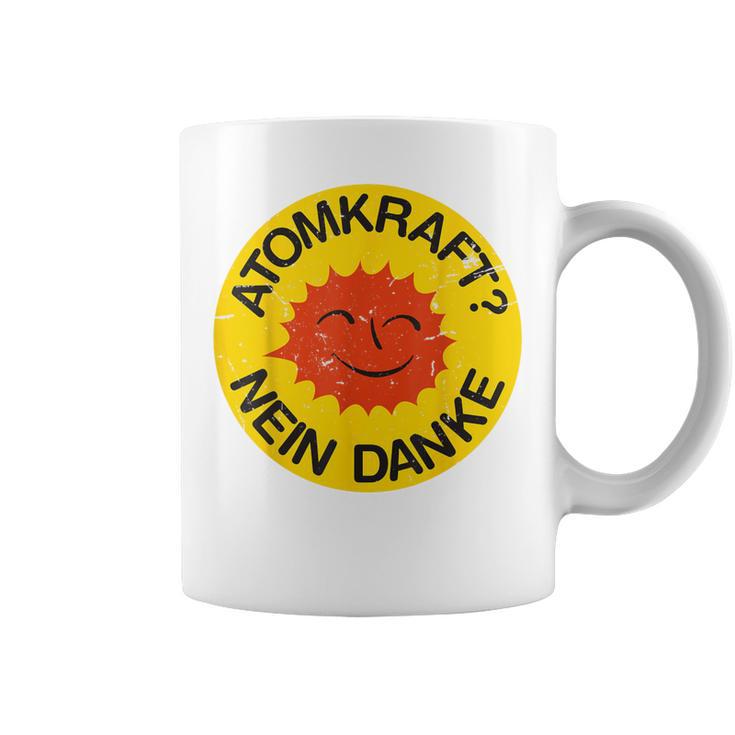 Atomforce Nein Danke Anti Akw Kernernergie Green Tassen