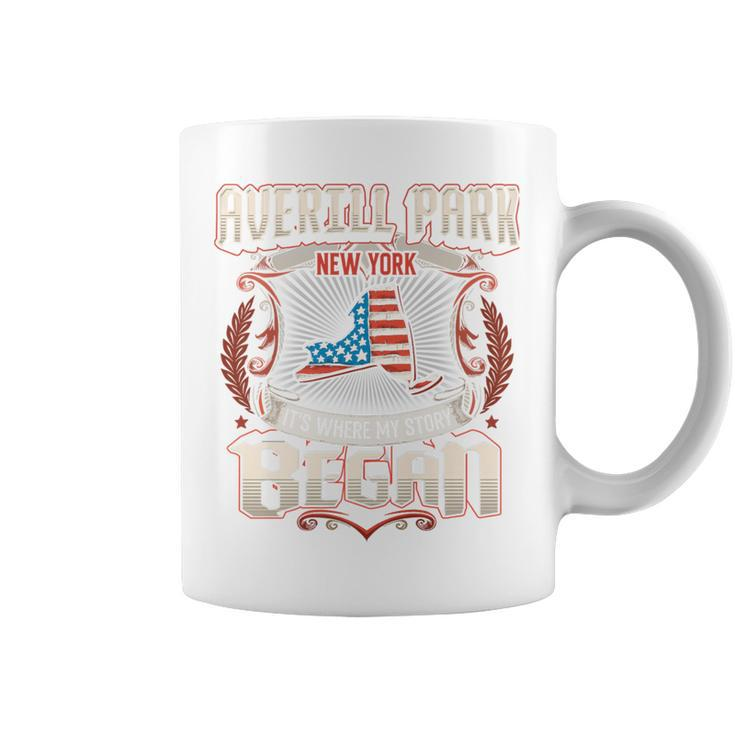 Averill Park New York Usa Flag 4Th Of July Coffee Mug