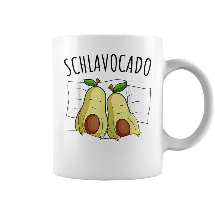 Avocado Sleep Schlavocado Pyjamas Sleeping Tassen