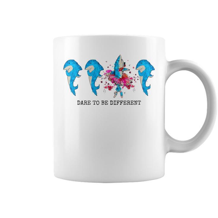 Ballerina Shark Dancer Ballet Dancing Dare To Be Different Coffee Mug