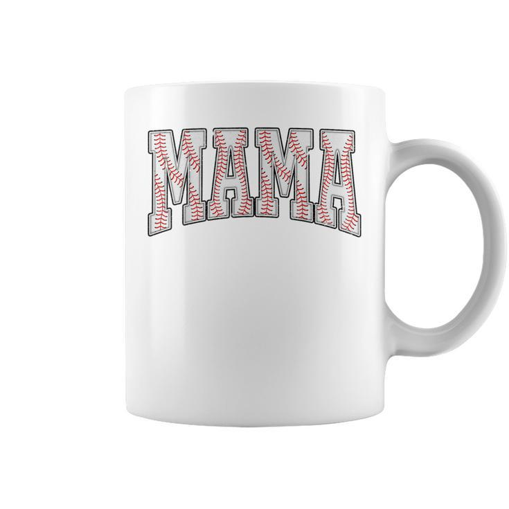 Baseball Mama Retro Loud Mom And Proud Mommy Mother's Day Coffee Mug
