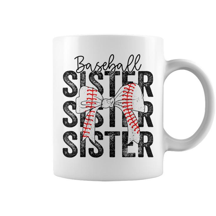 Baseball Sister Baseball Life Softball Life Girl Women Coffee Mug