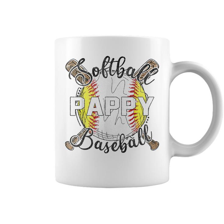 Baseball Softball Pappy Of Softball Baseball Player Coffee Mug