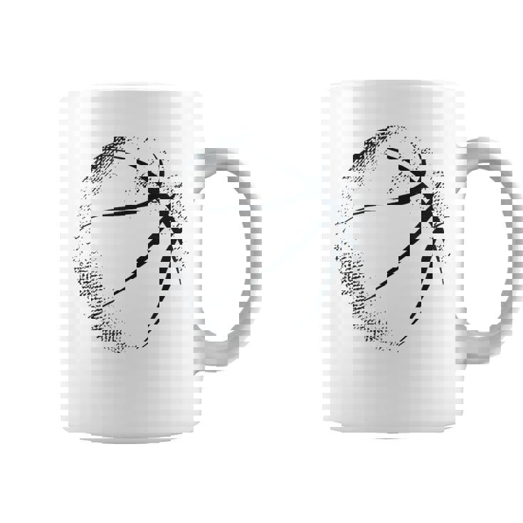 Basketball Graphic Basketball Coffee Mug