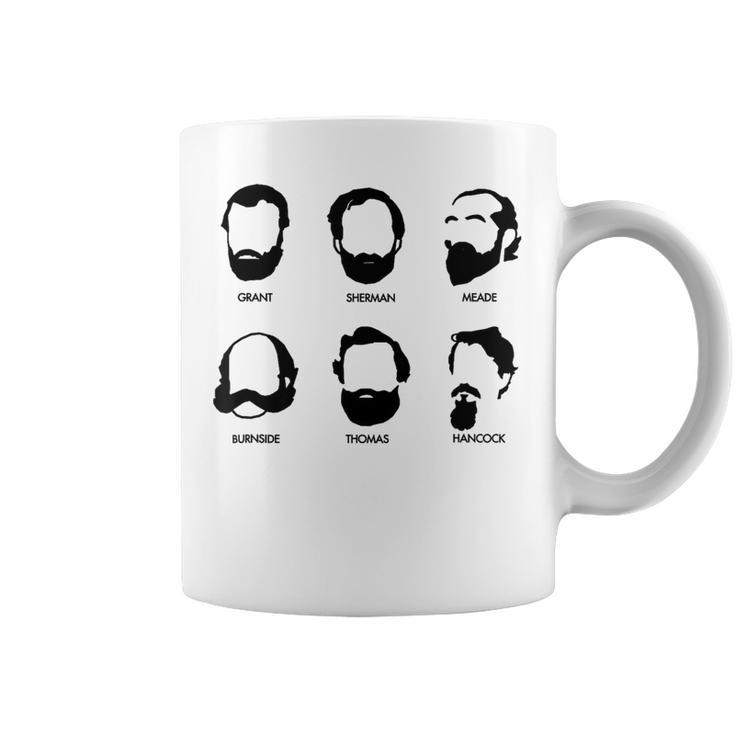 Beards And Generals American Civil War Union Coffee Mug