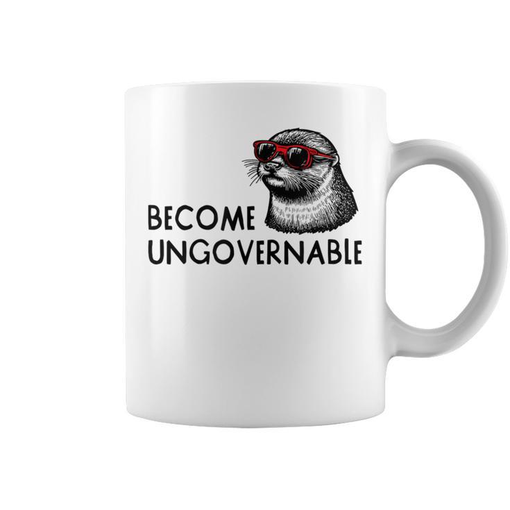 Become Ungovernable Sunglasses Otter 841 Coffee Mug