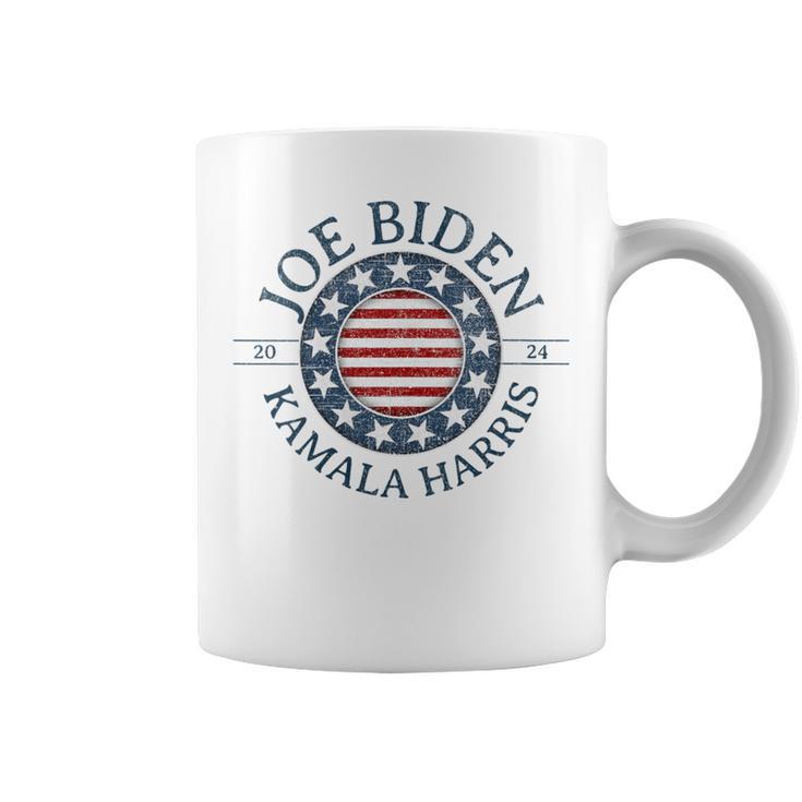 Biden Harris 2024 Political Voter Pro-Democrat Liberal Coffee Mug