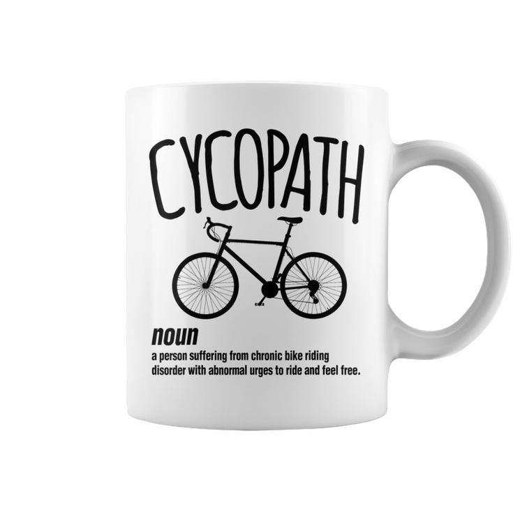 Bike Rider Cycopath Bicycle Cyclist Coffee Mug