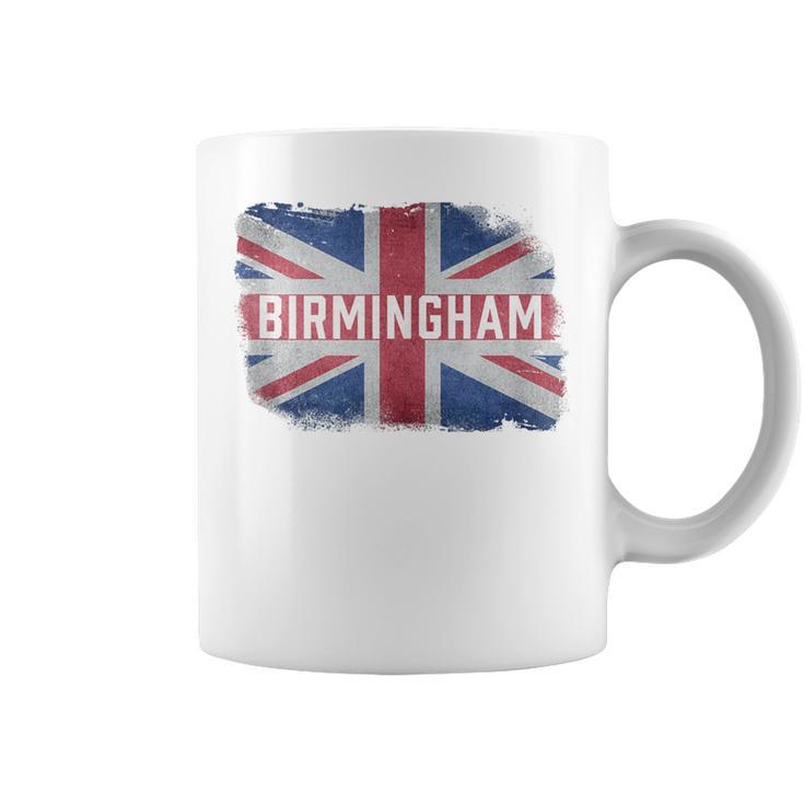 Birmingham United Kingdom British Flag Vintage Uk Souvenir Coffee Mug