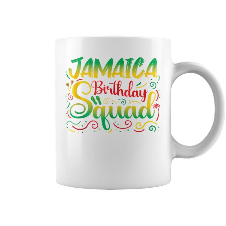 Birthday Girls Jamaica Squad Trip 2024 Party Outfit Matching Coffee Mug