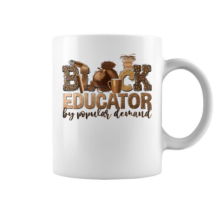 Black Teacher Educator African American Professor Ta School Coffee Mug