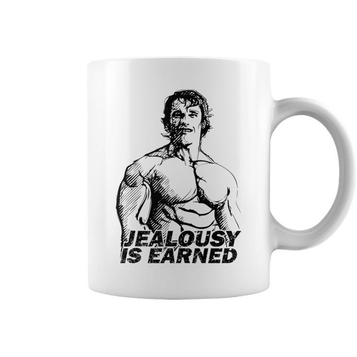 Bodybuilding Gym Inspiration Arnold Old School Golden Era Coffee Mug