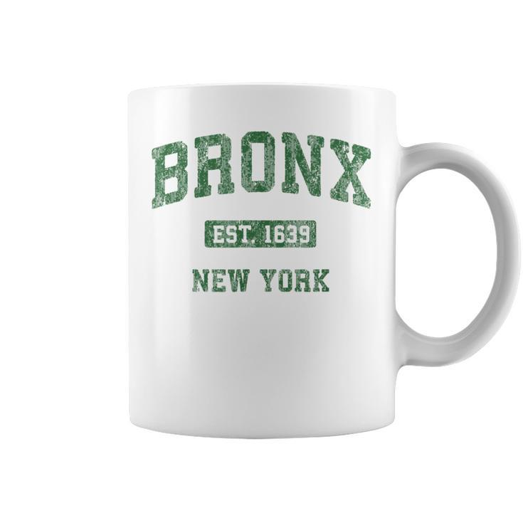 Bronx New York Ny Vintage Athletic Sports Coffee Mug
