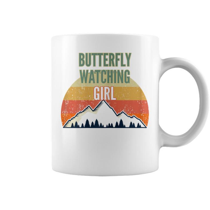 Butterfly Watching For Women Butterfly Watching Guy Coffee Mug