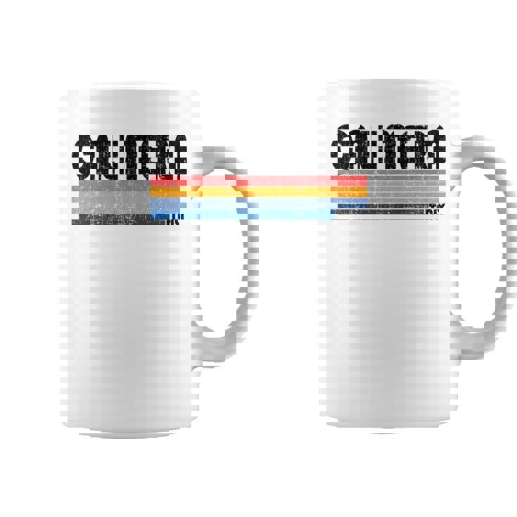 Calimera Italia Retro 70S 80S Style Manga Larga Taza de café